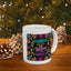 Motivation Mug - Teamwork Makes The Dream work Leaves