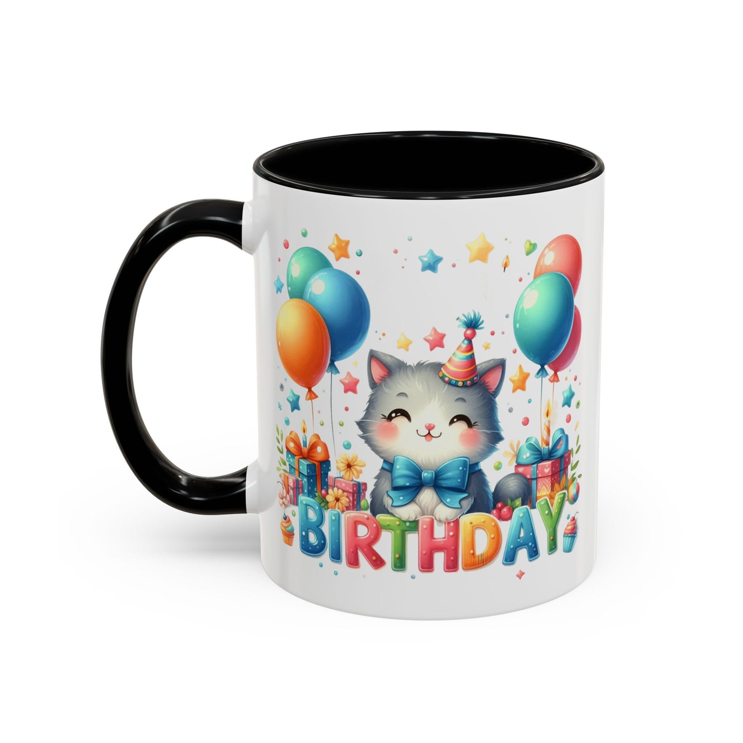 Birthday Mug - Birthday Kitty