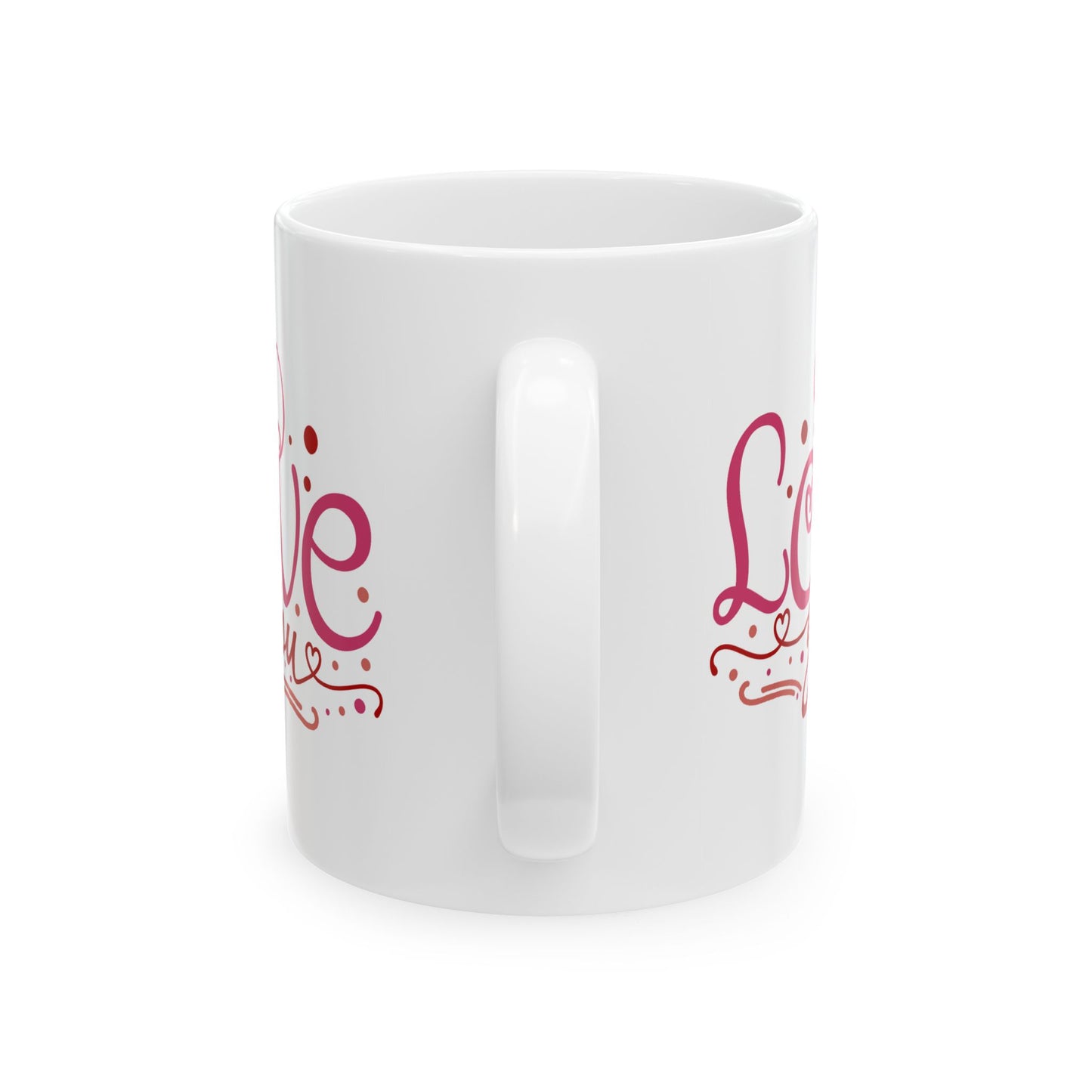 Valentine's Day Mug - Love You Graphic