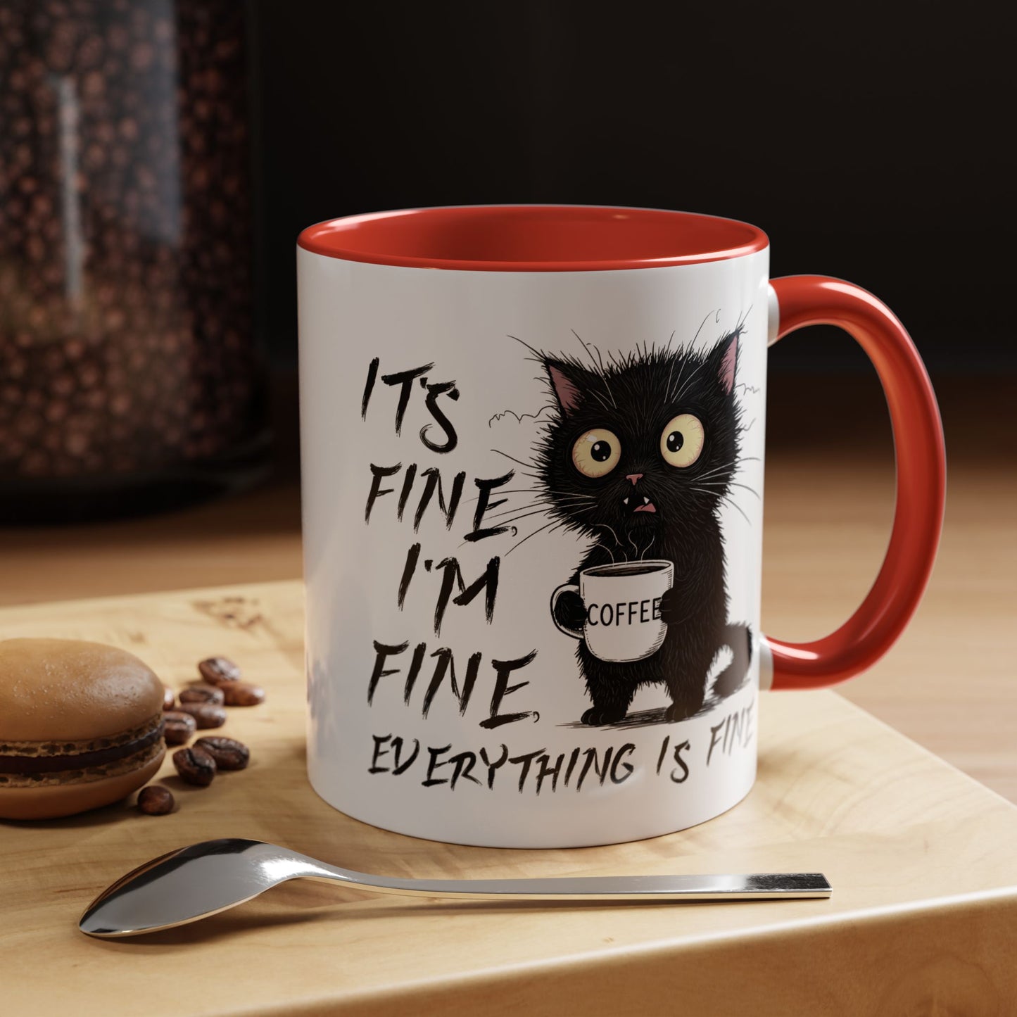 Animal Mug - It's Fine I'm Fine Everything is Fine