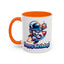 Birthday Mug - Astronaut Rocket