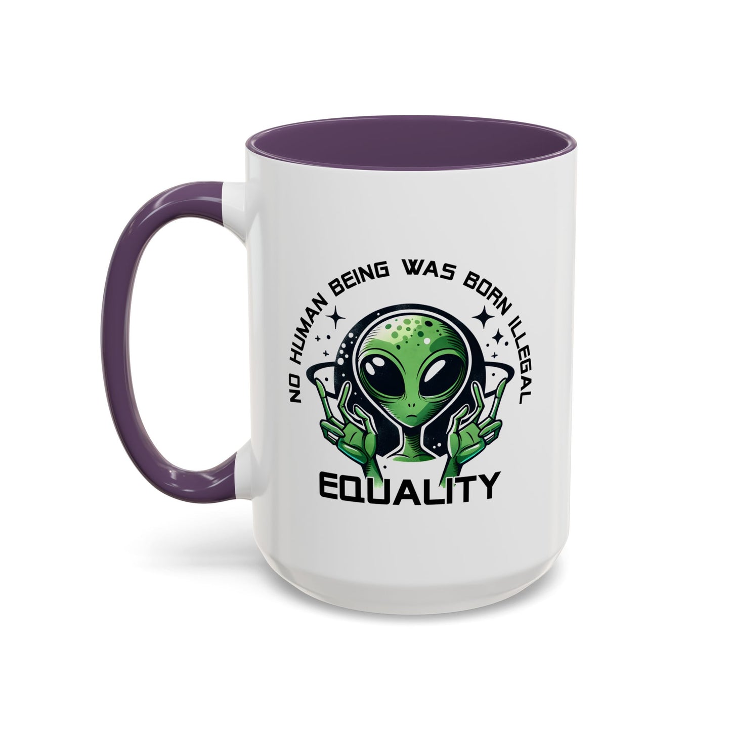 Alien Mug - No Human Being