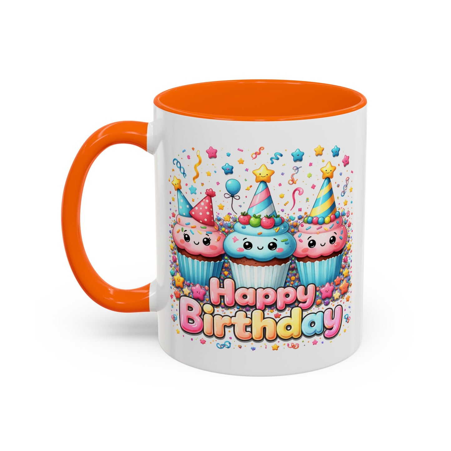 Birthday Mug - Cute Cupcakes