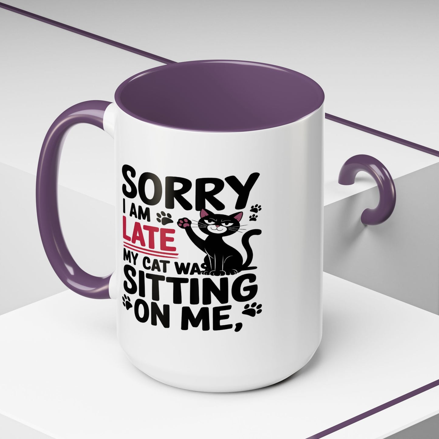 Animal Mug - Sorry I'm Late