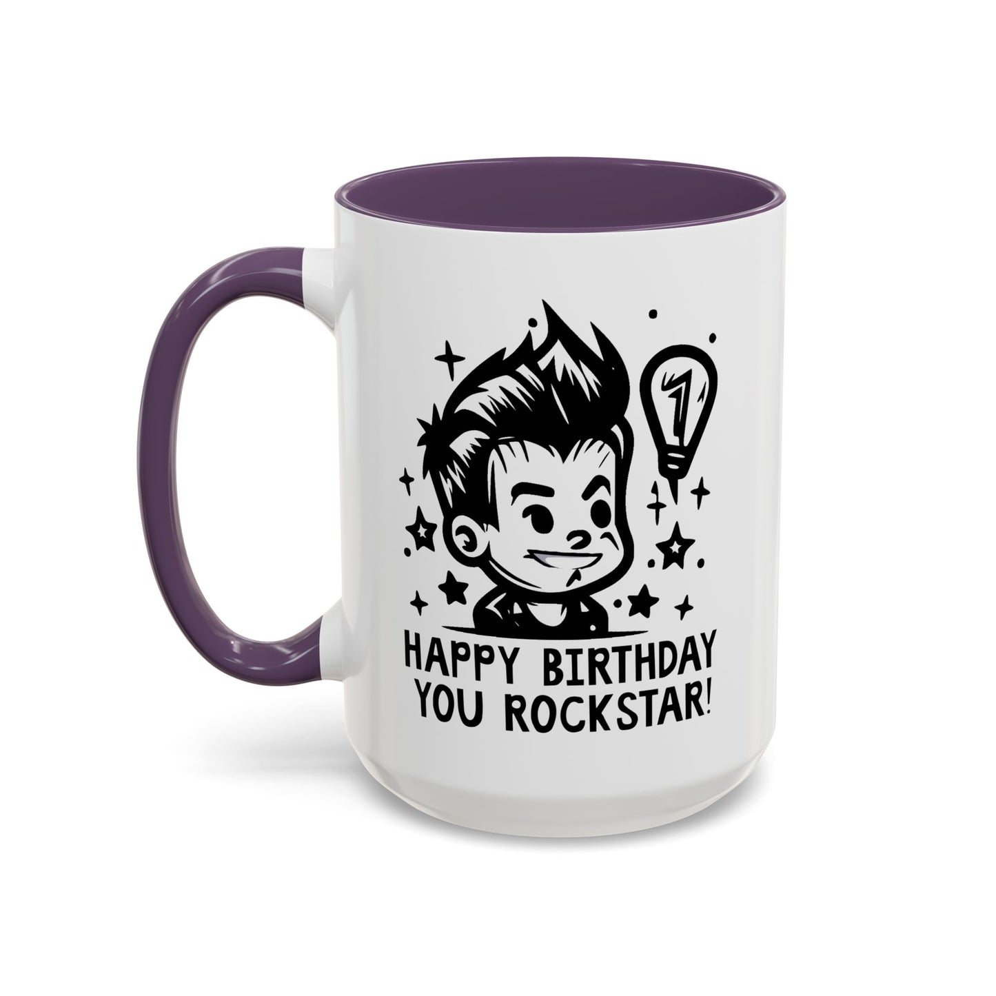Birthday Mug - You Rockstar!