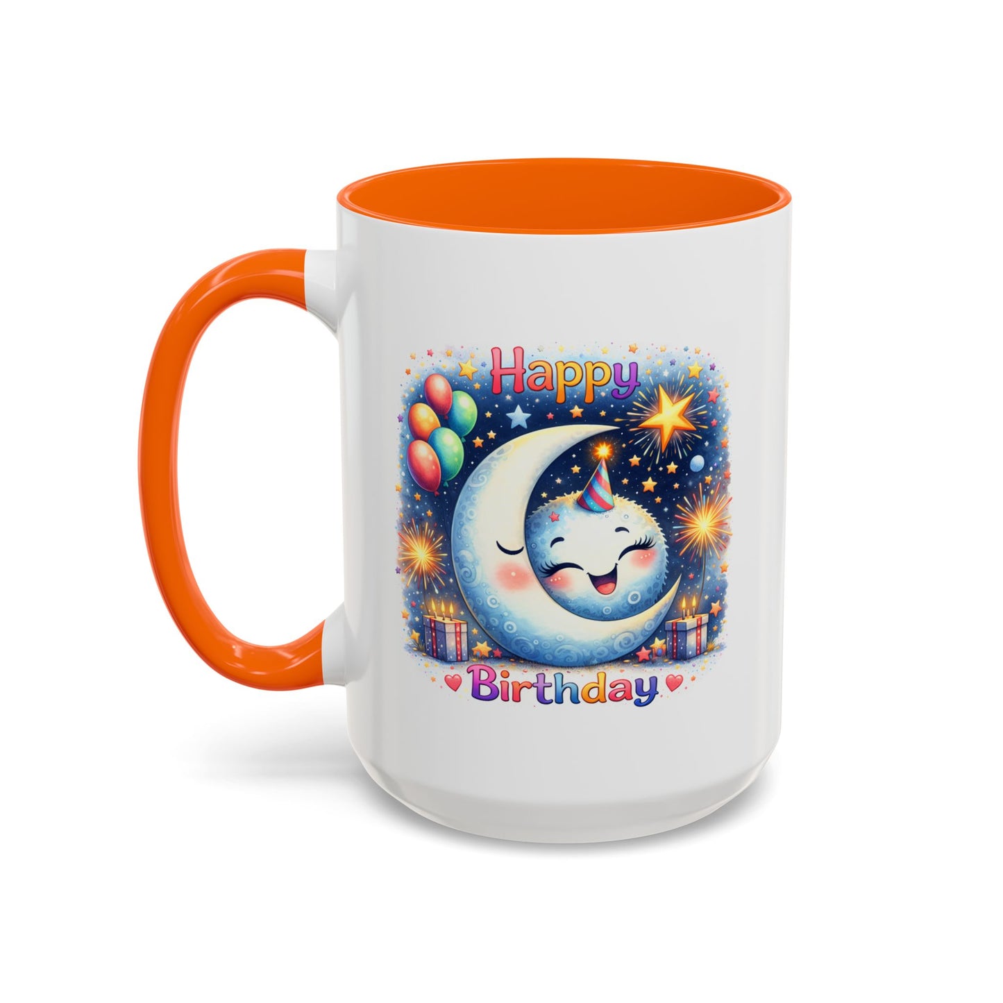 Birthday Mug - Moon and Stars
