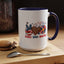 4th of July Mug - Peace Love America