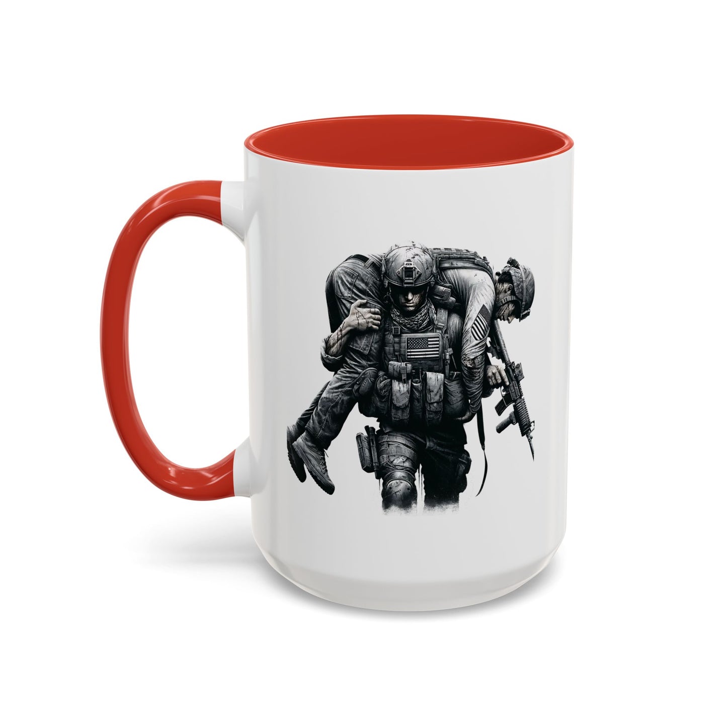 4th of July Mug - American Combat Soldiers