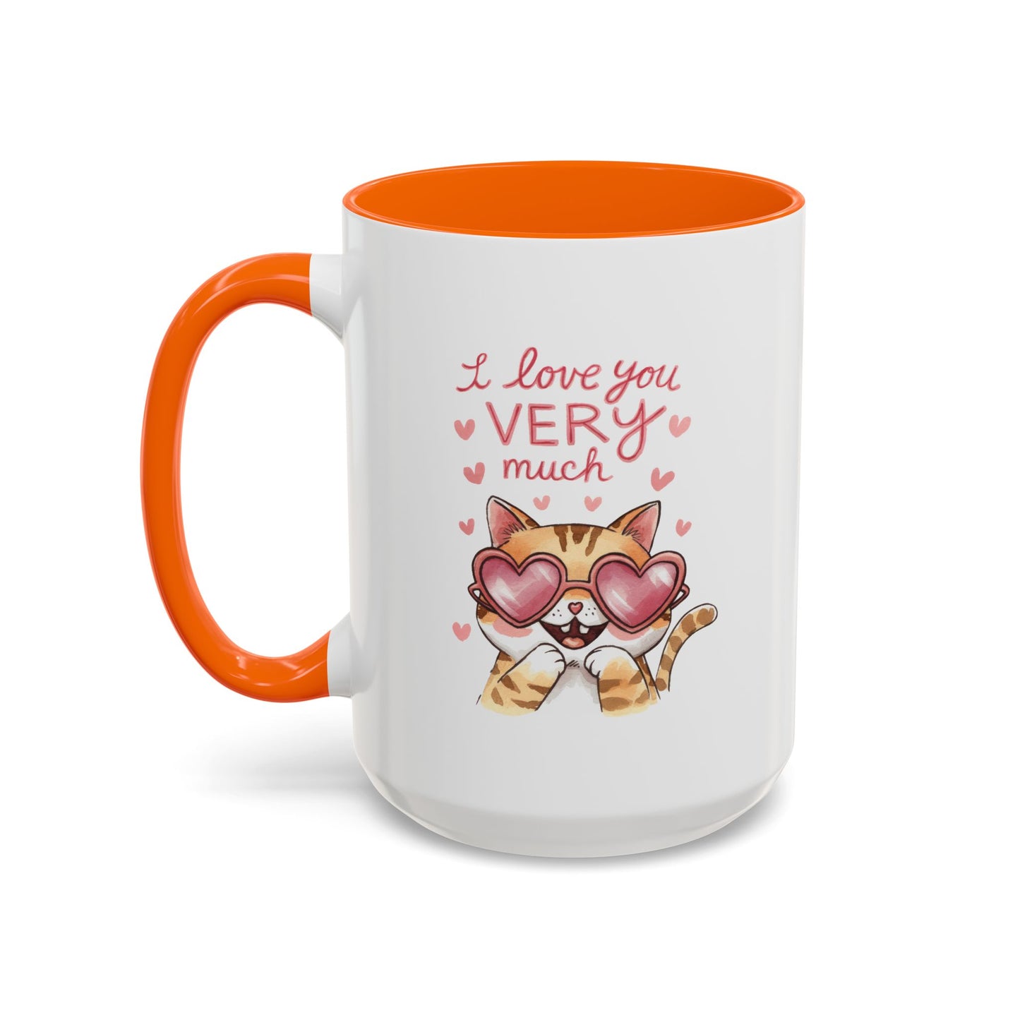 Valentine's Day Mug - I Love You Cat