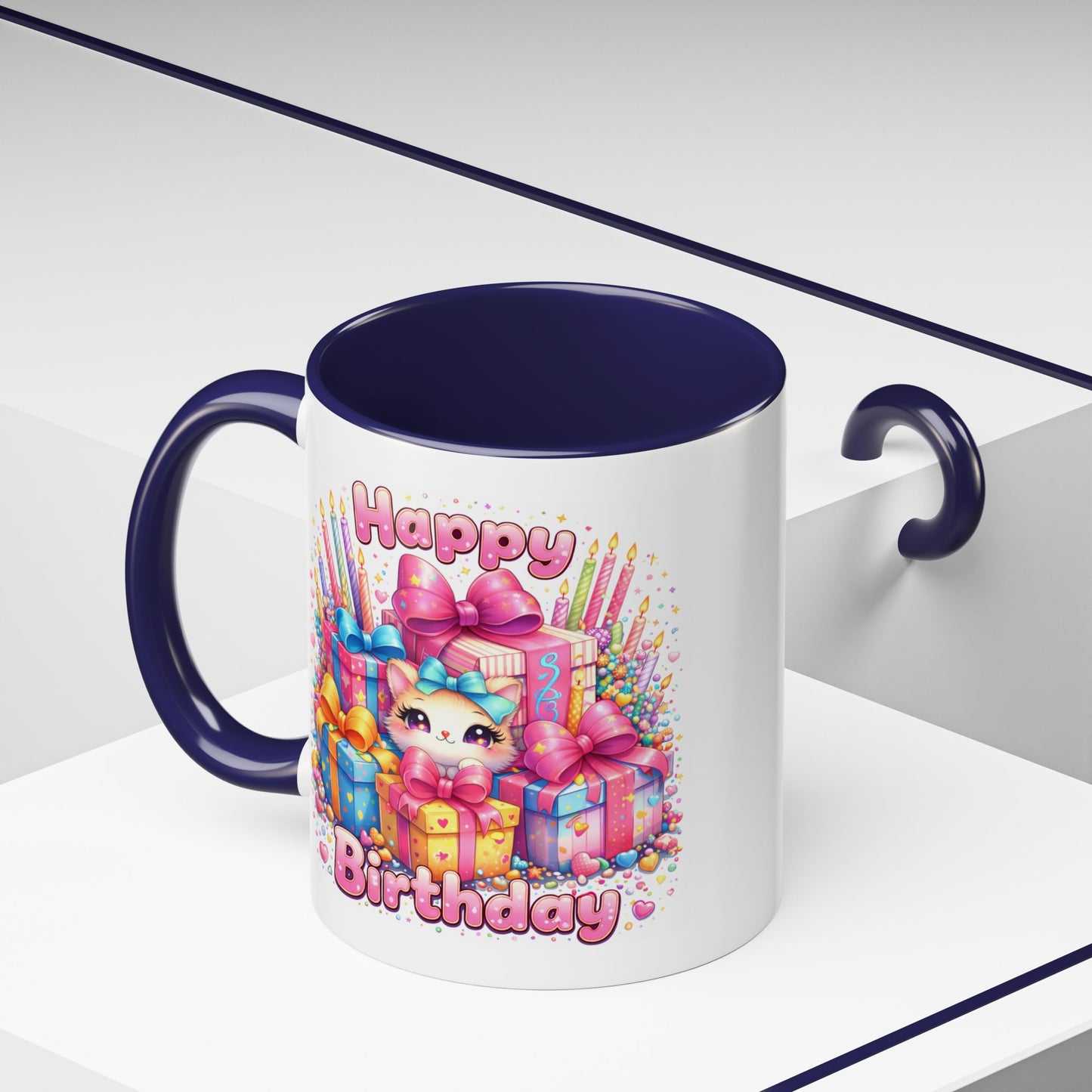 Birthday Mug - Kawaii Kitty