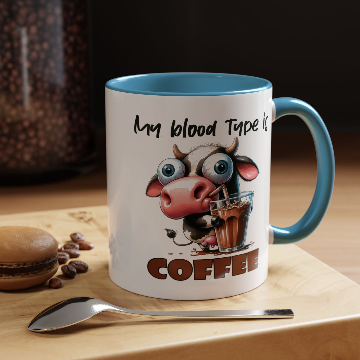 Humor Mug - My Blood Type is Coffee
