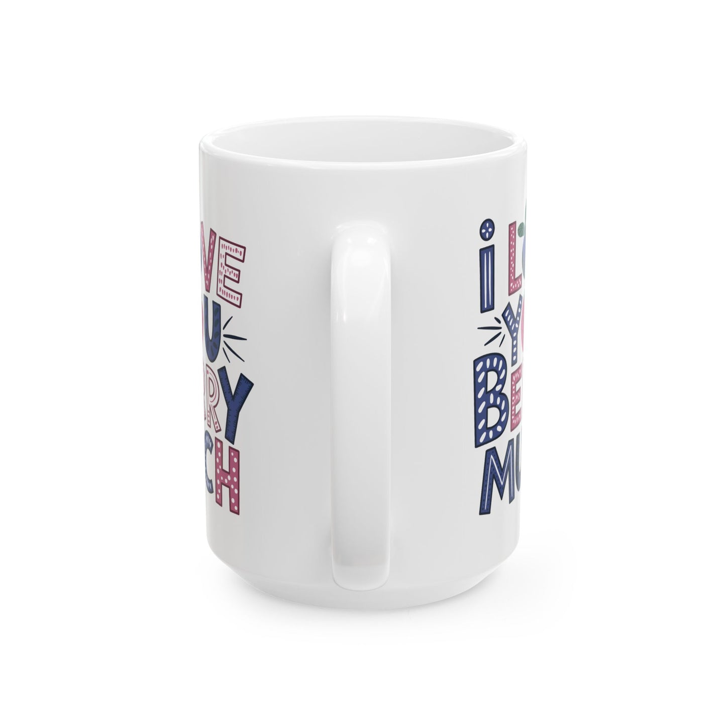 Anniversary Mug - I love You Berry Much Text