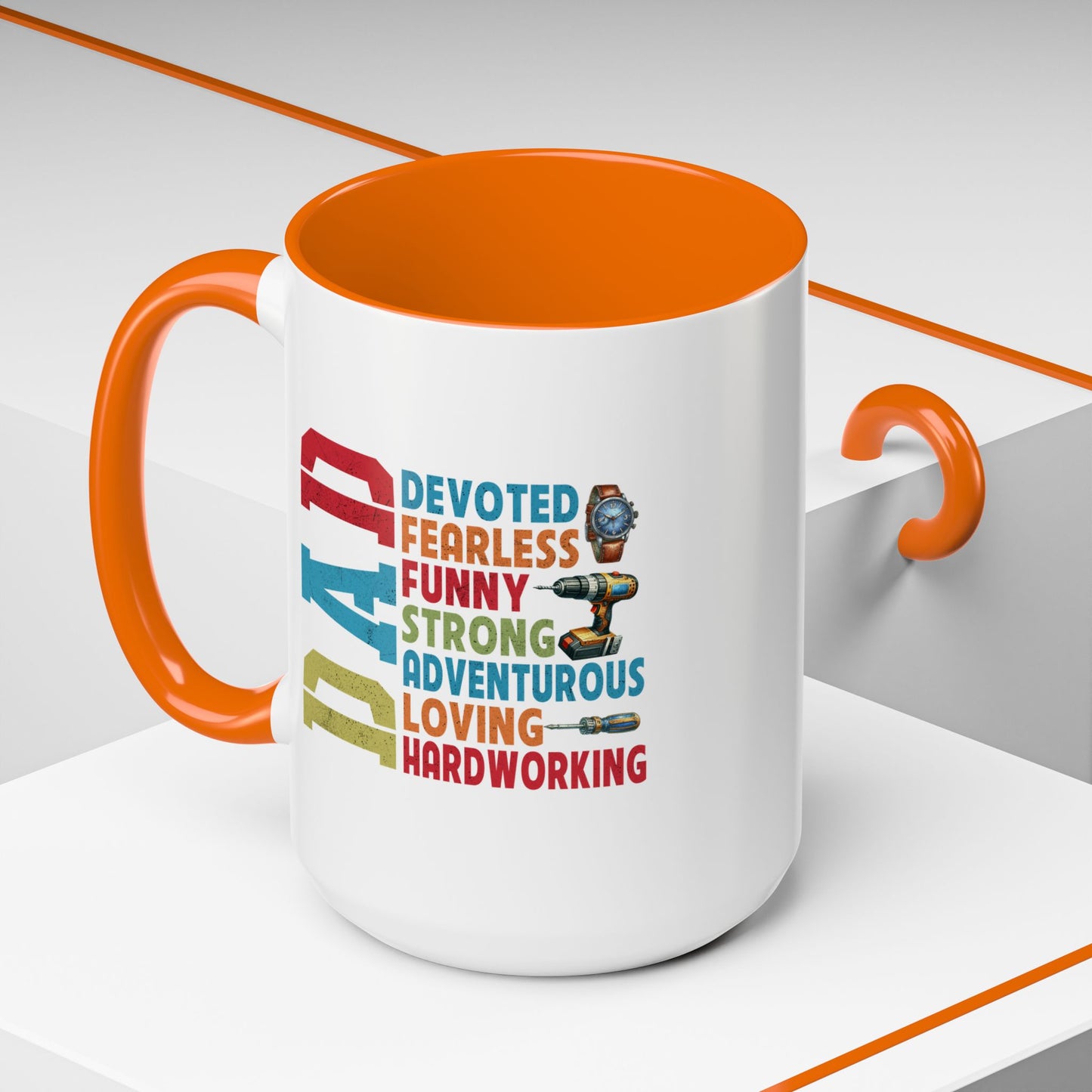 Father's Day Mug - Dad Devoted
