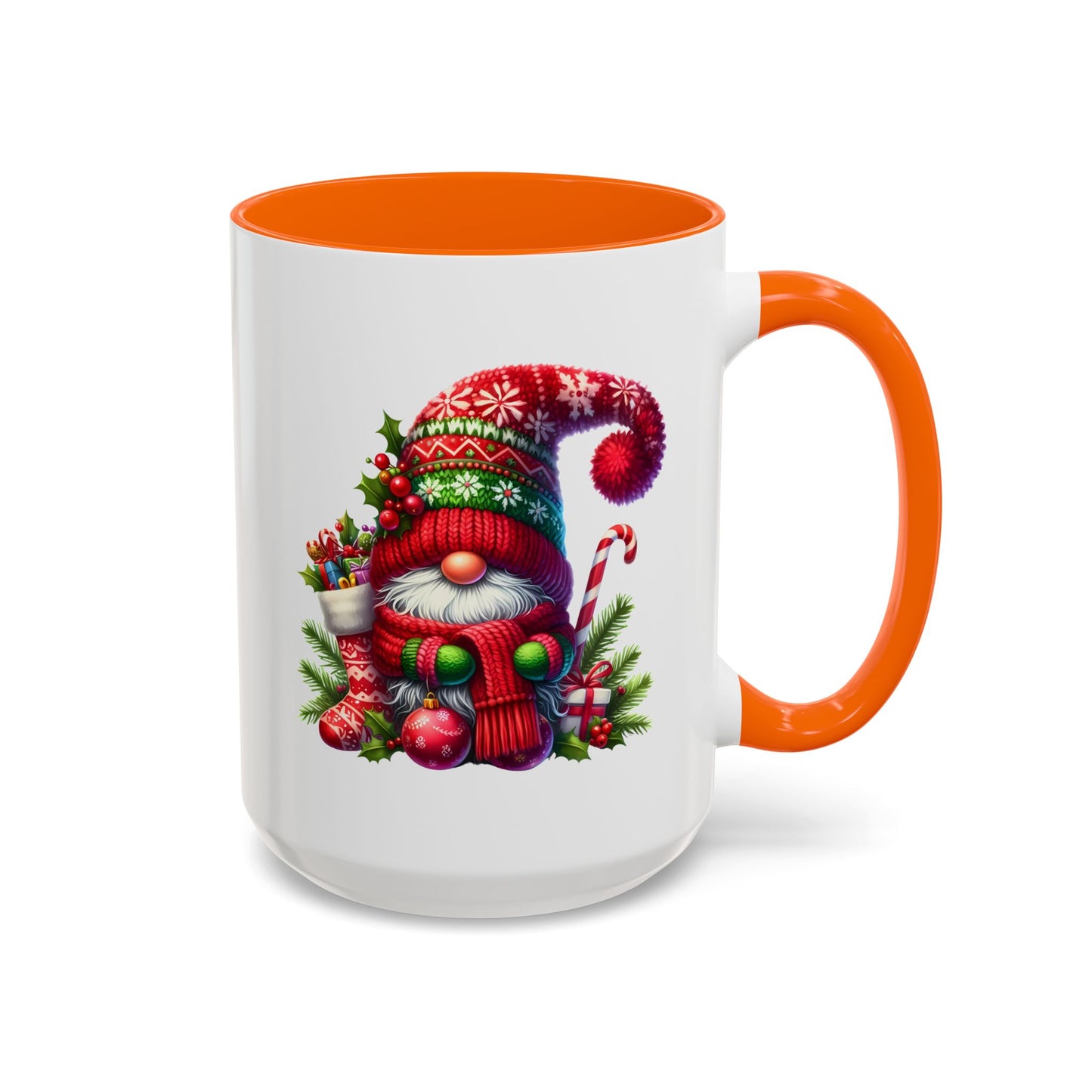 Christmas Mug - Gnome and Candy Cane