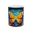 Artistic Mug - Colorful Butterflies 3