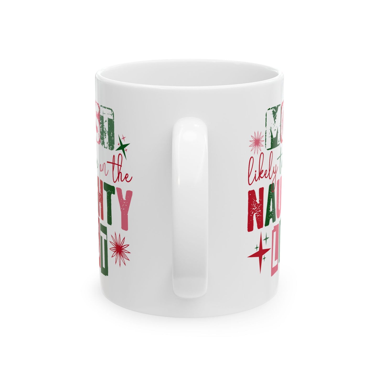 Adult Mug - Most Likely To Be On The Naughty List