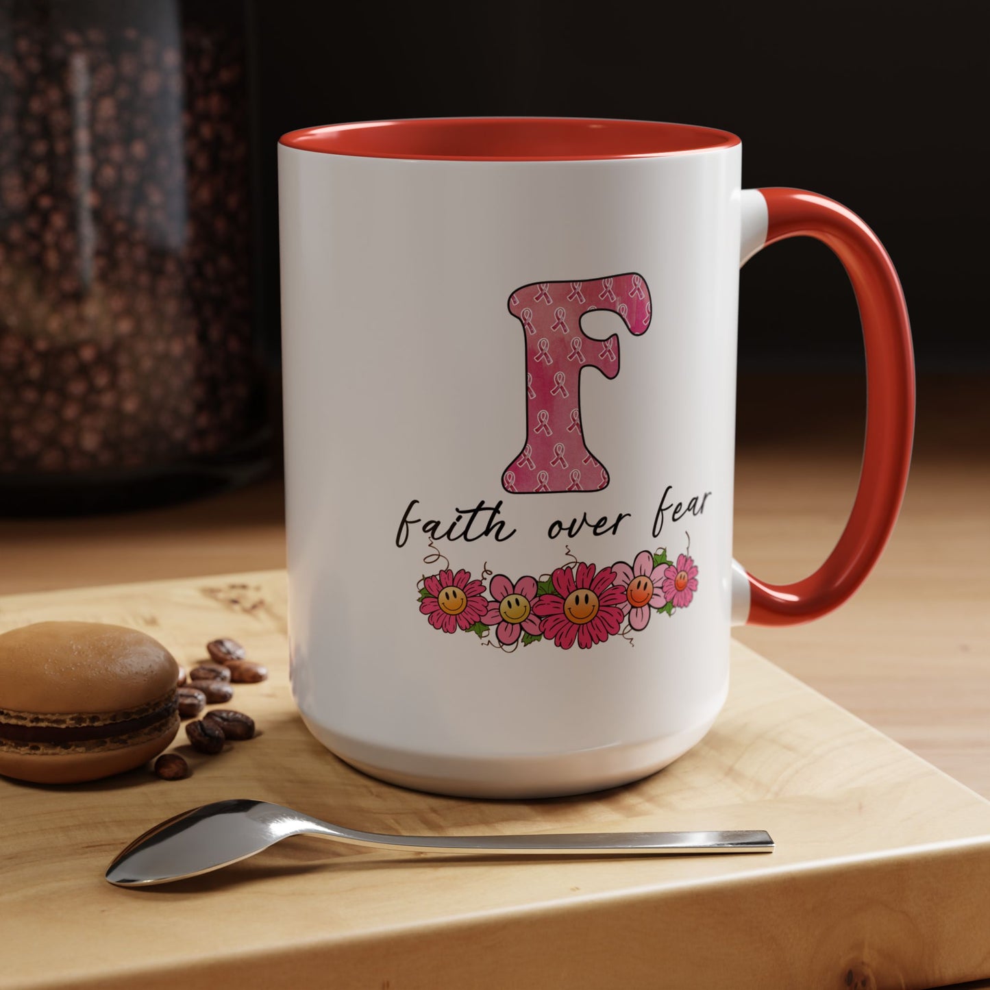 Religious Mug - Faith Over Fear