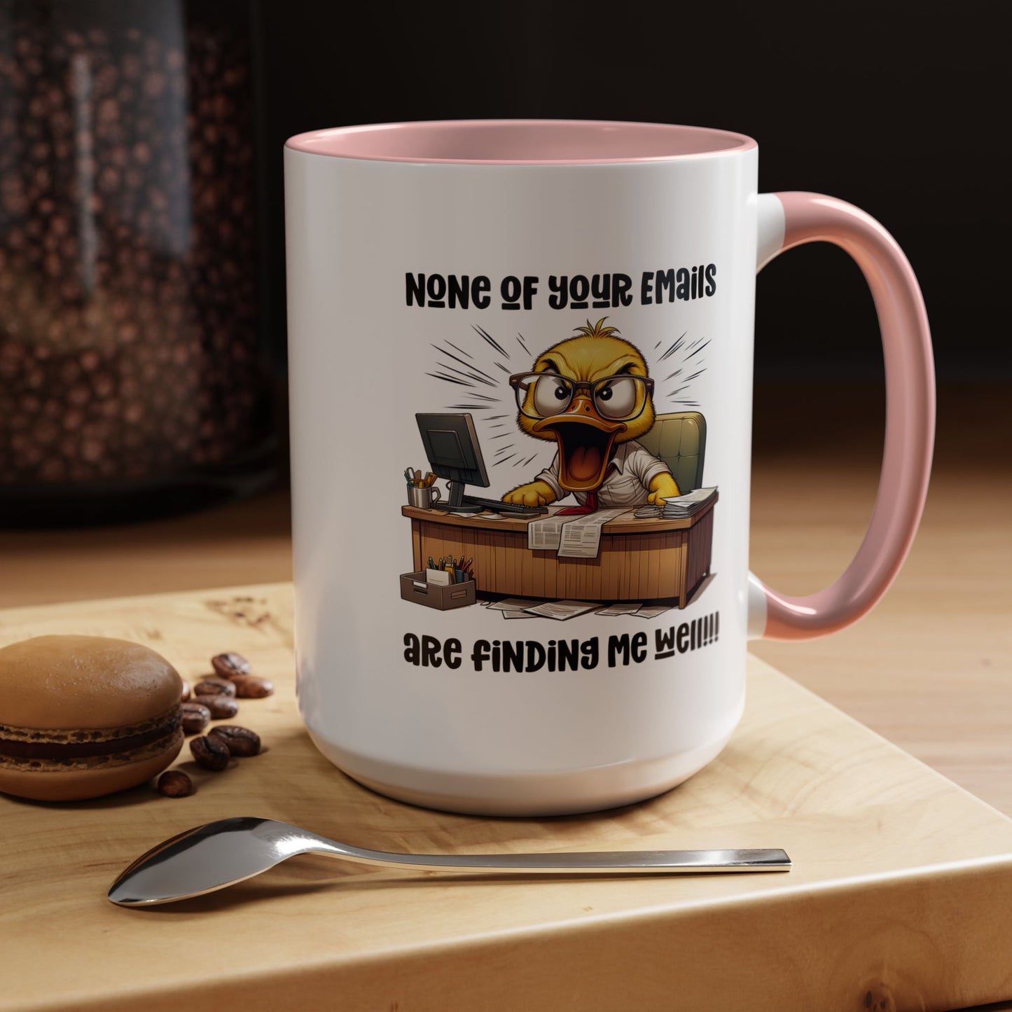 Office Mug - None Of Your Emails