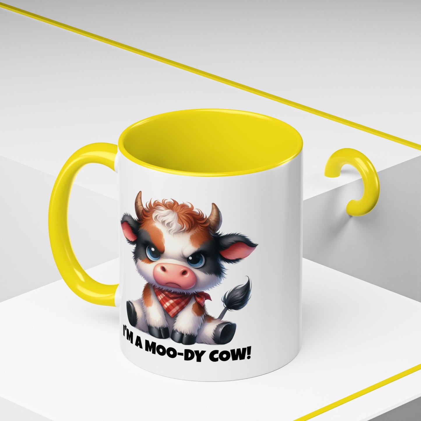 Humor Mug - I'm a Moody Cow
