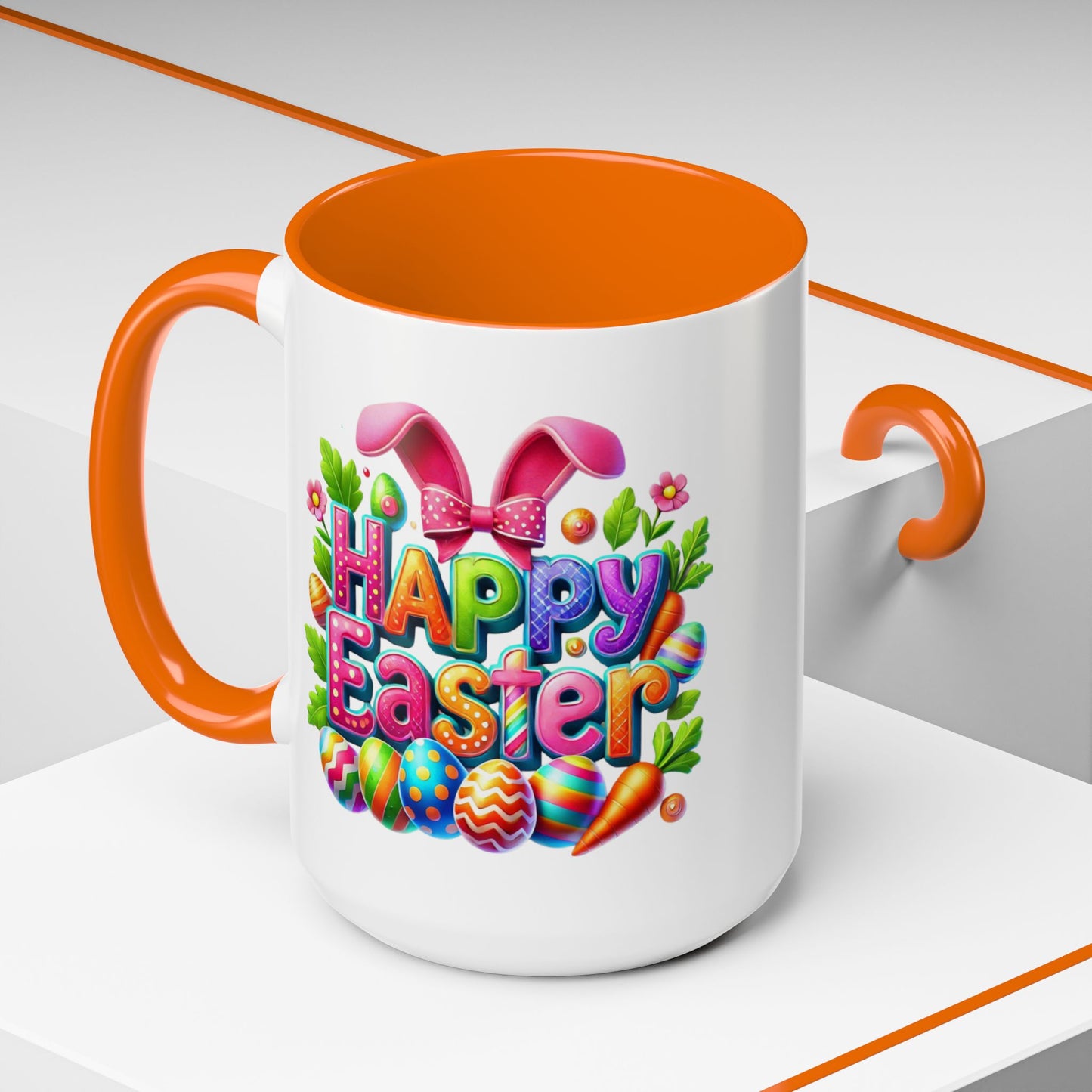 Easter Mug - Happy Easter Bunny Ears