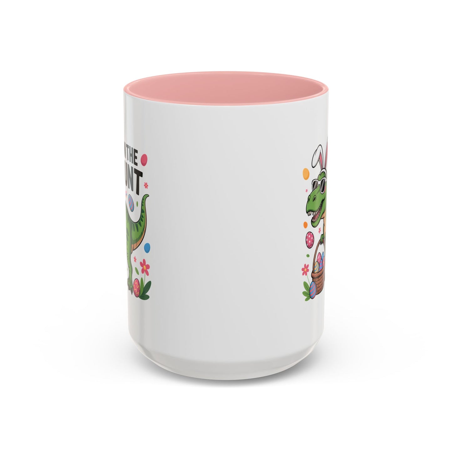 Easter Mug - On The Hunt Dinosaur