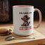 Humor Mug - Live Laugh Love Cow
