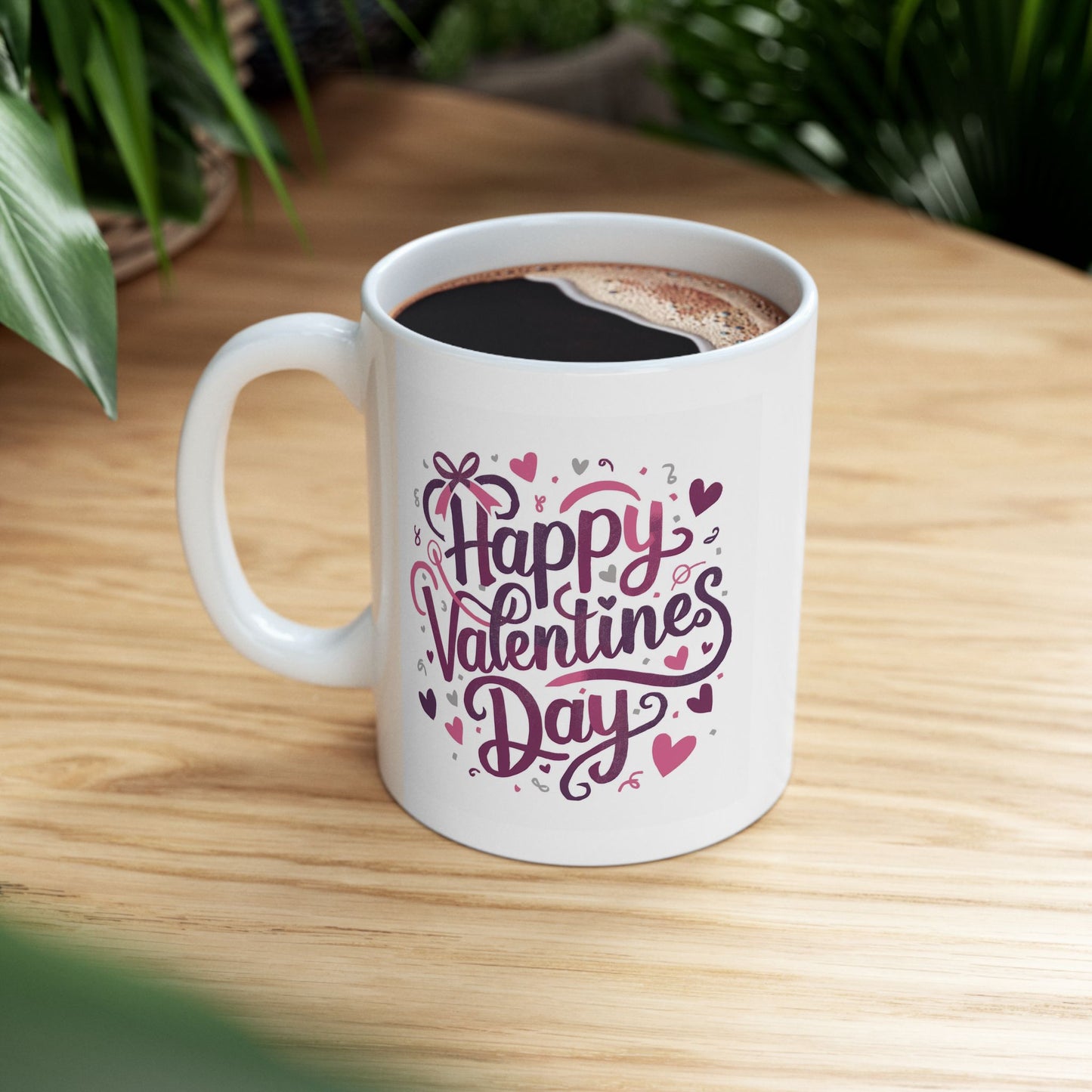 Valentine's Day Mug - Happy Hearts