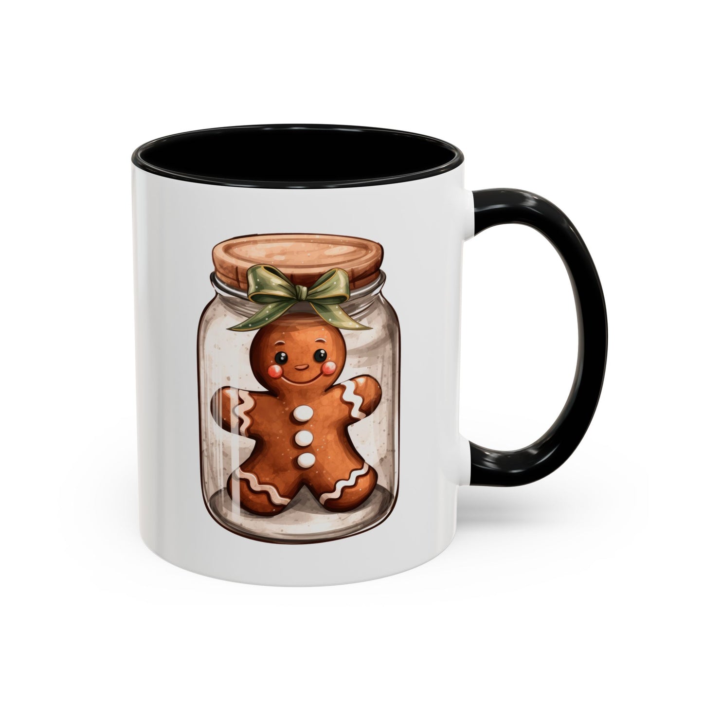 Christmas Mug - Gingerbread Man Jar