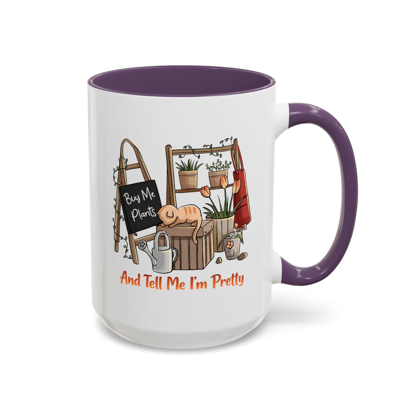 Humor Mug - Buy Me Plants