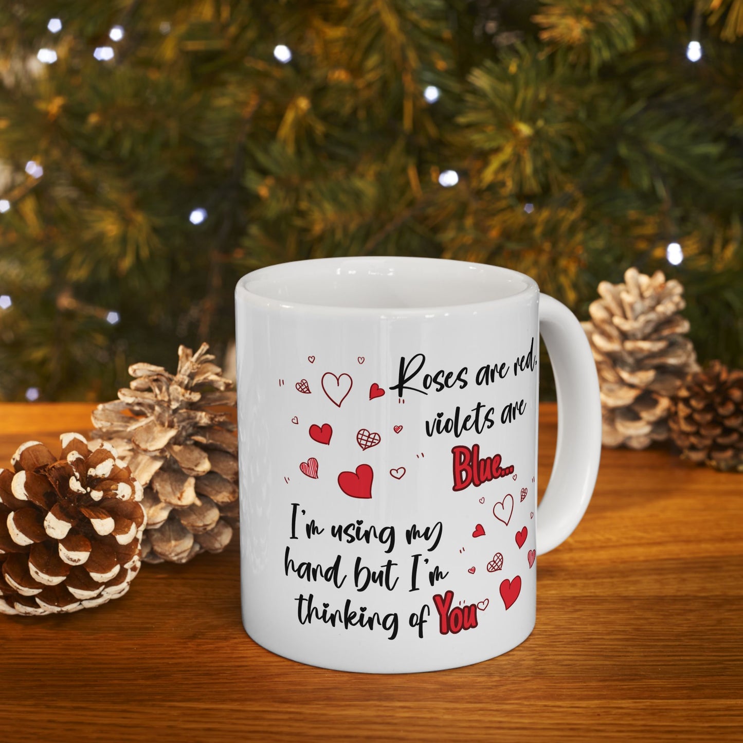Adult Mug - Roses Are Red Violets Are Blue