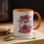 Halloween Mug - Ghost With Pink Bow