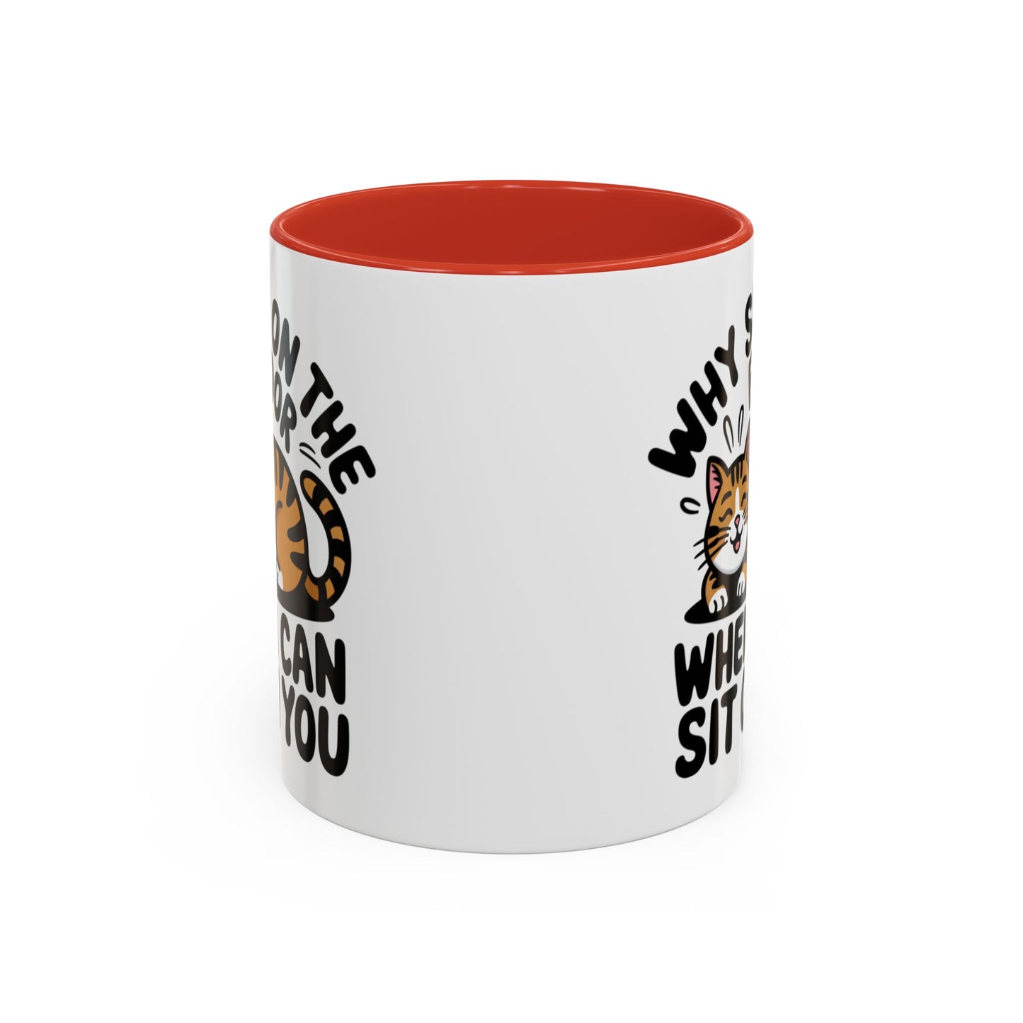 Animal Mug - Why Sit On The Floor