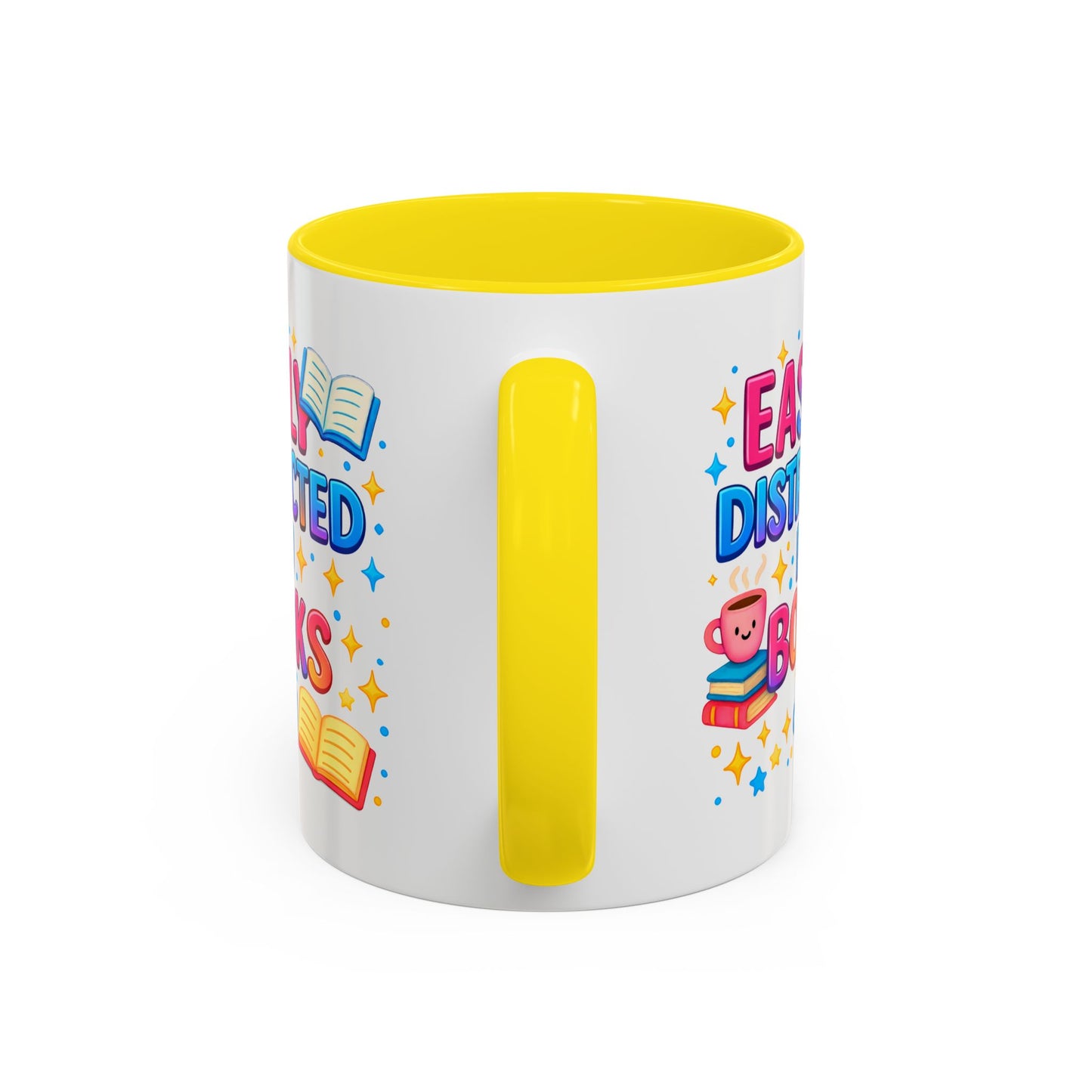 Humor Mug - Easily Distracted By Books