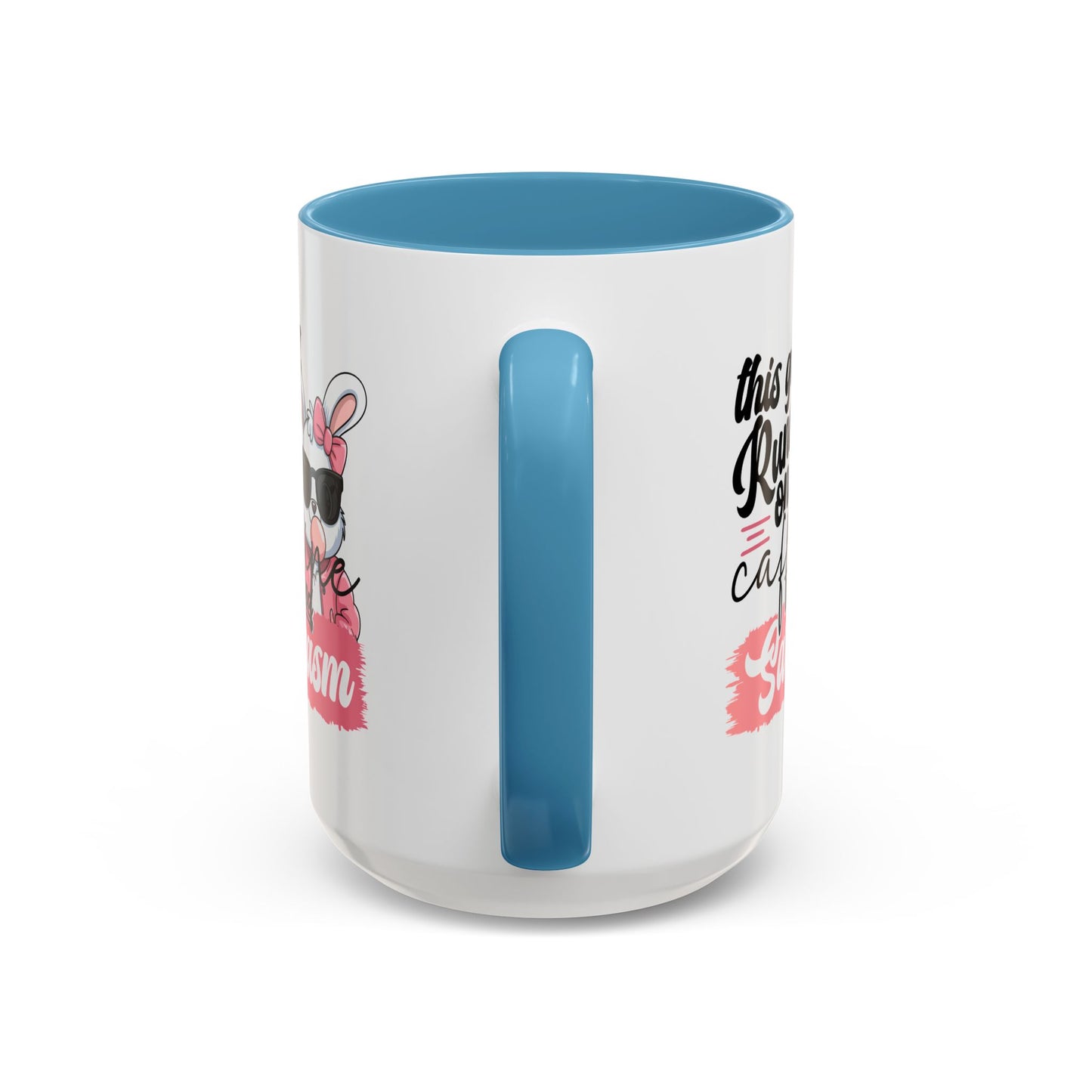 Humor Mug - This Girl Runs on Caffeine & Sarcasm