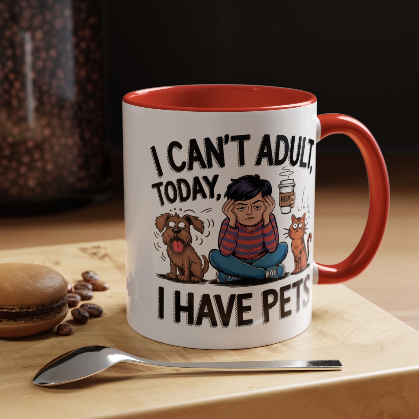 Animal Mug - I Can't Adult Today