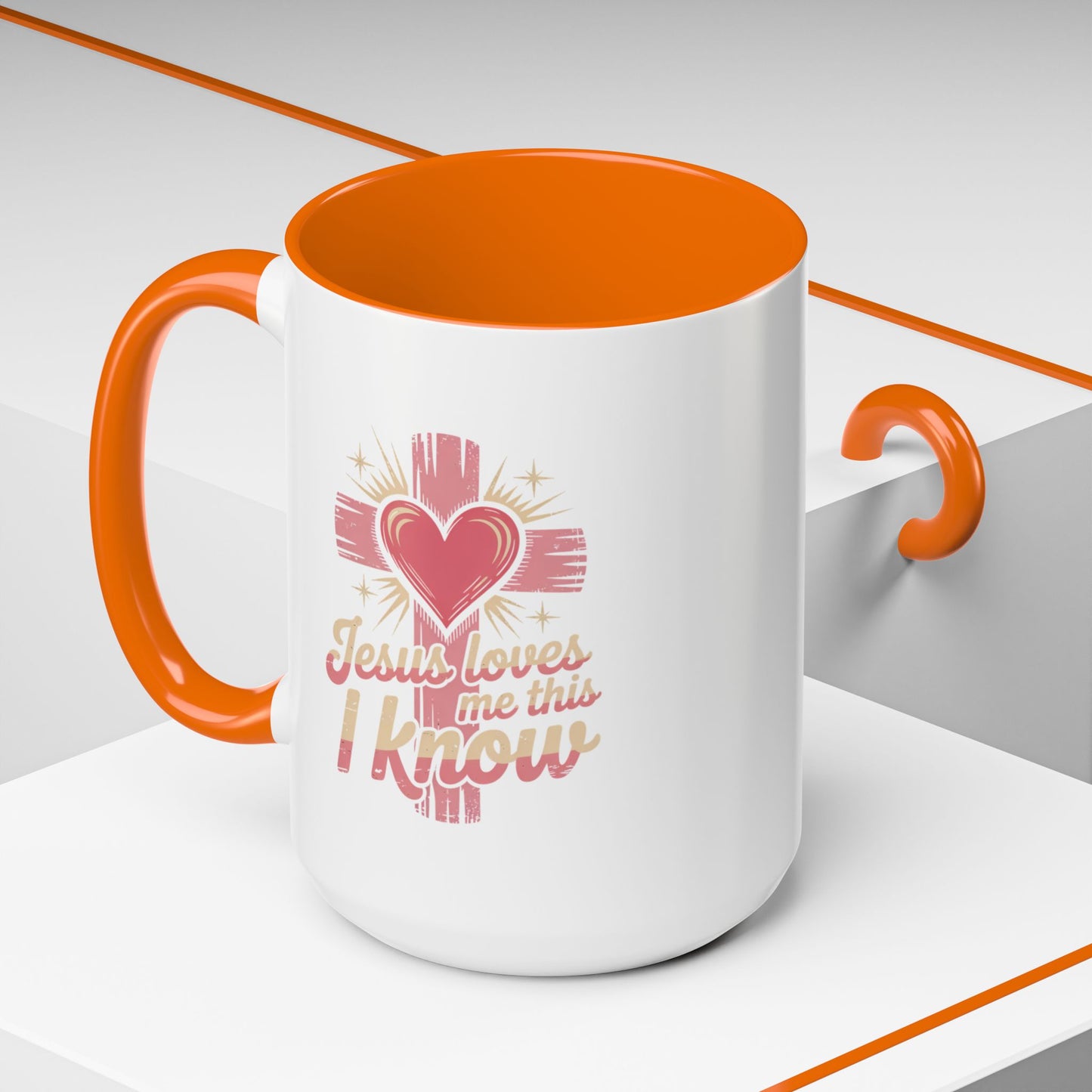 Religious Mug - Jesus Loves Me