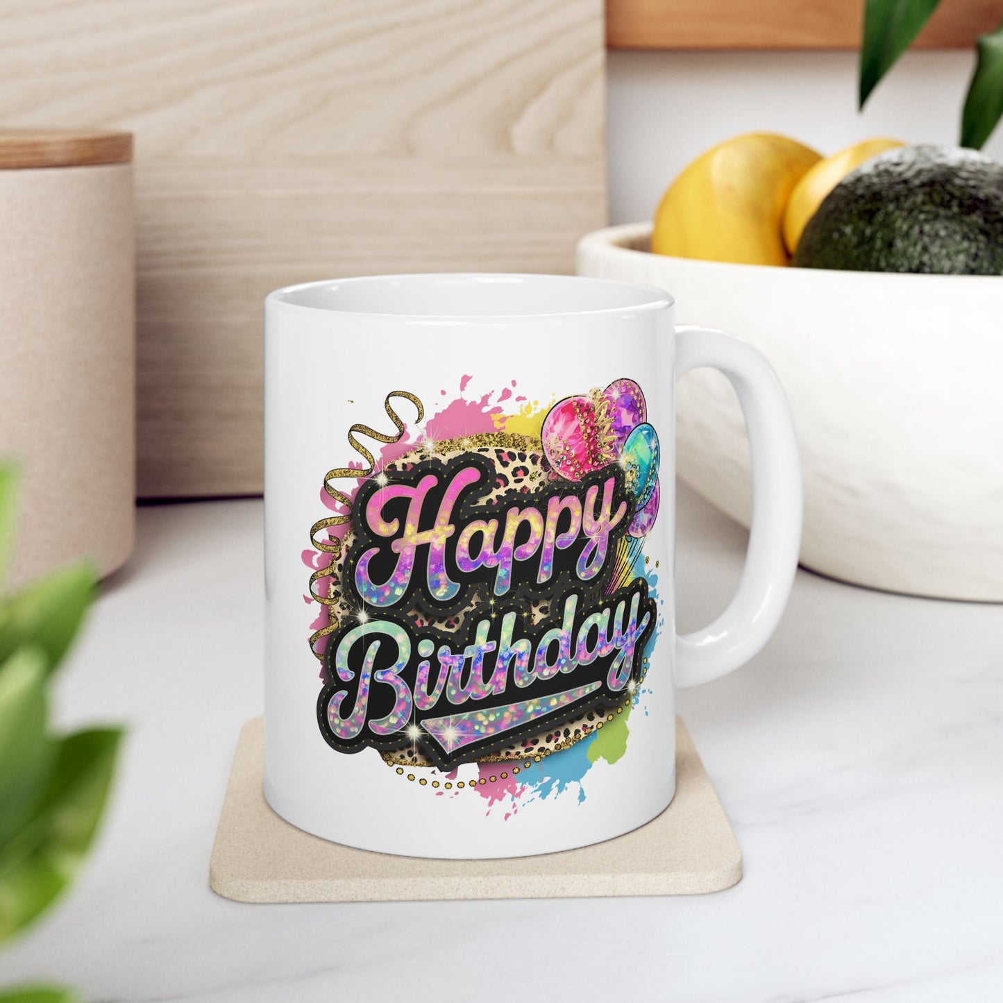 Birthday Mug - Happy Birthday Girl Sublimation