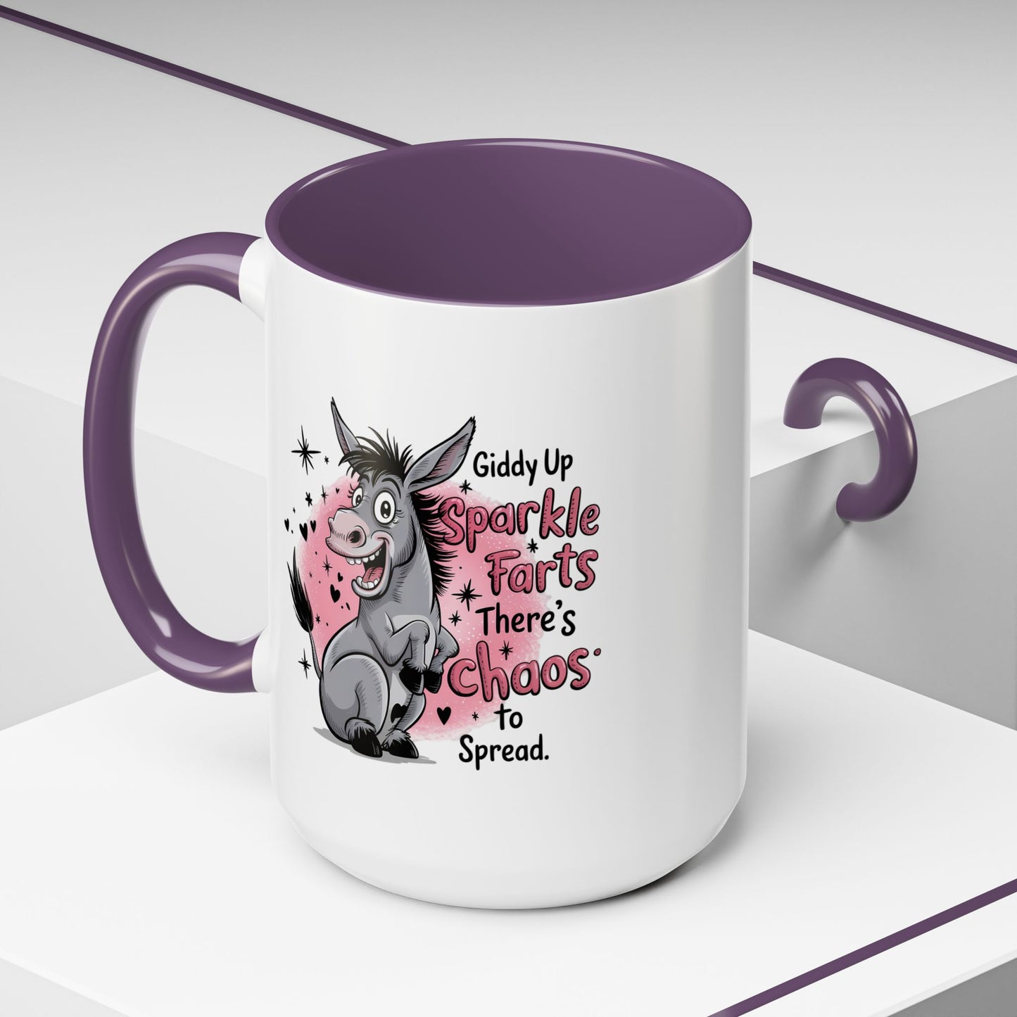 Humor Mug - Giddy Up Sparkle Farts