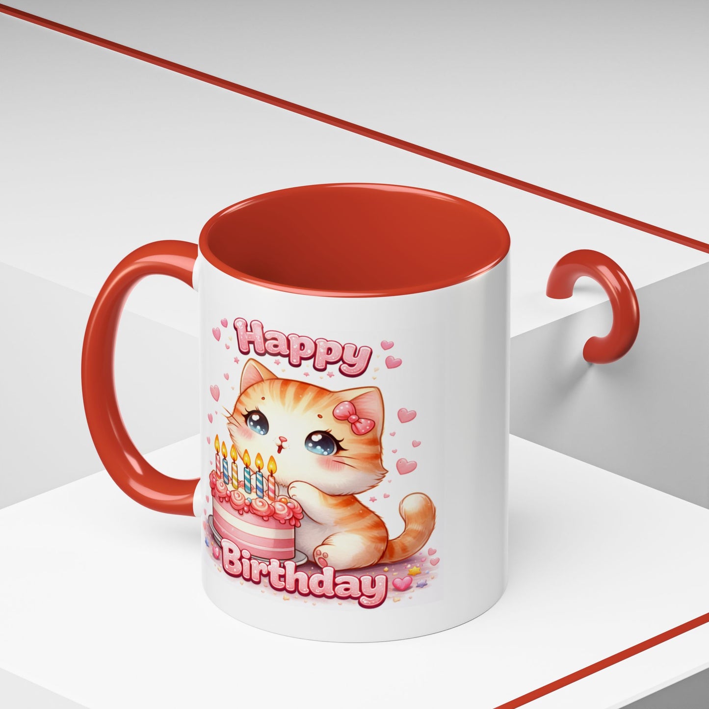 Birthday Mug - Birthday Kitty