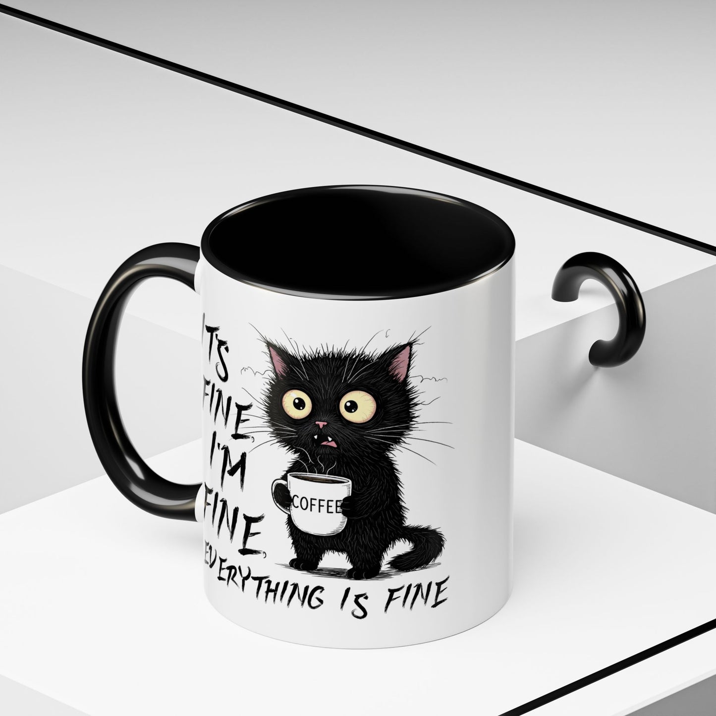 Animal Mug - It's Fine I'm Fine Everything is Fine