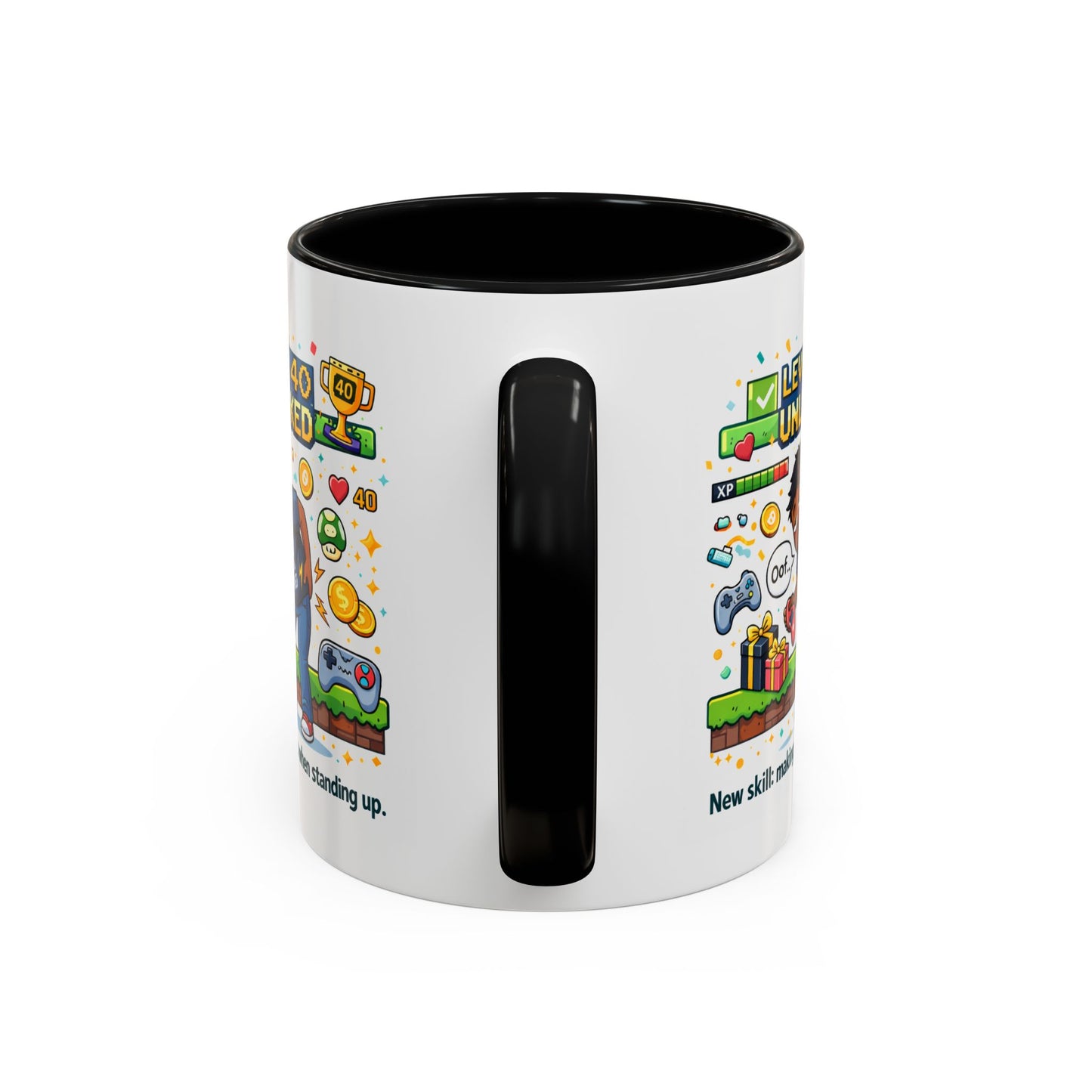 Birthday Mug - Level 40 Unlocked