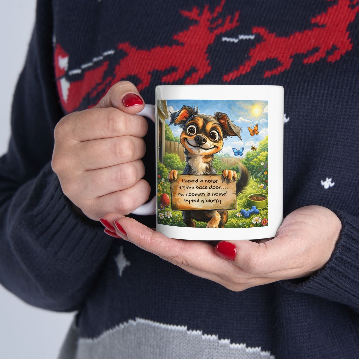 Animal Mug - I Heard A Noise....