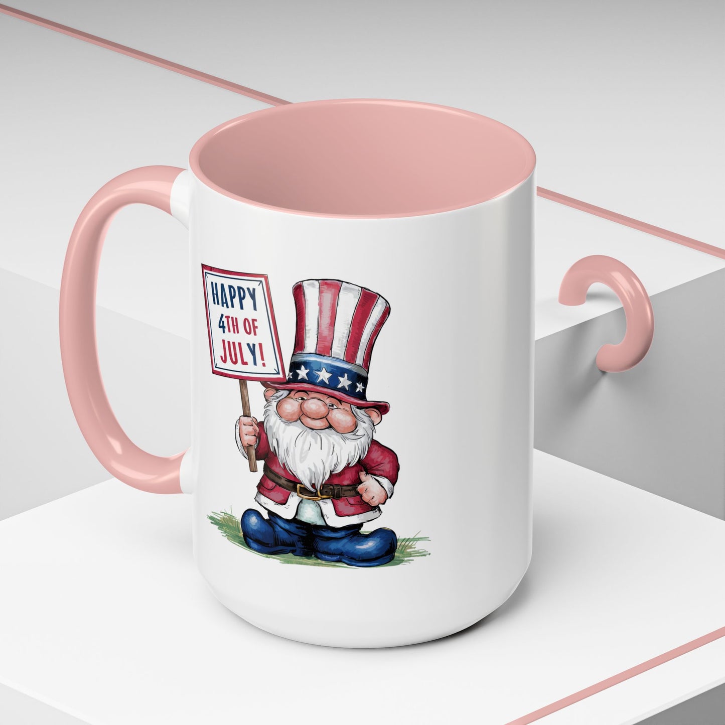 4th of July Mug - American Gnome 8