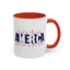 4th of July Mug - American Land of the Free Stars
