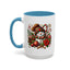 Christmas Mug - Red and Green Snowman 2