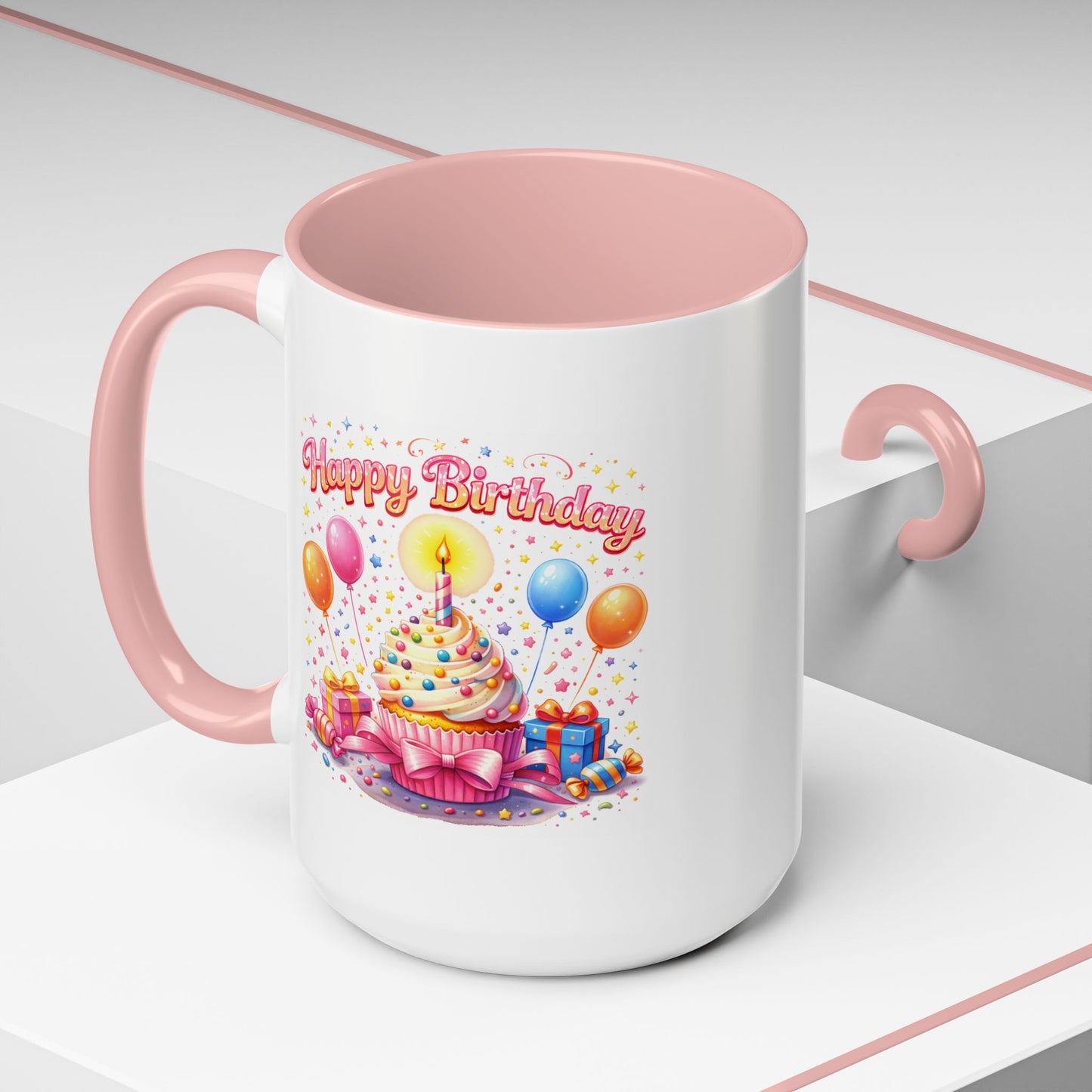 Birthday Mug - Cupcake Candle