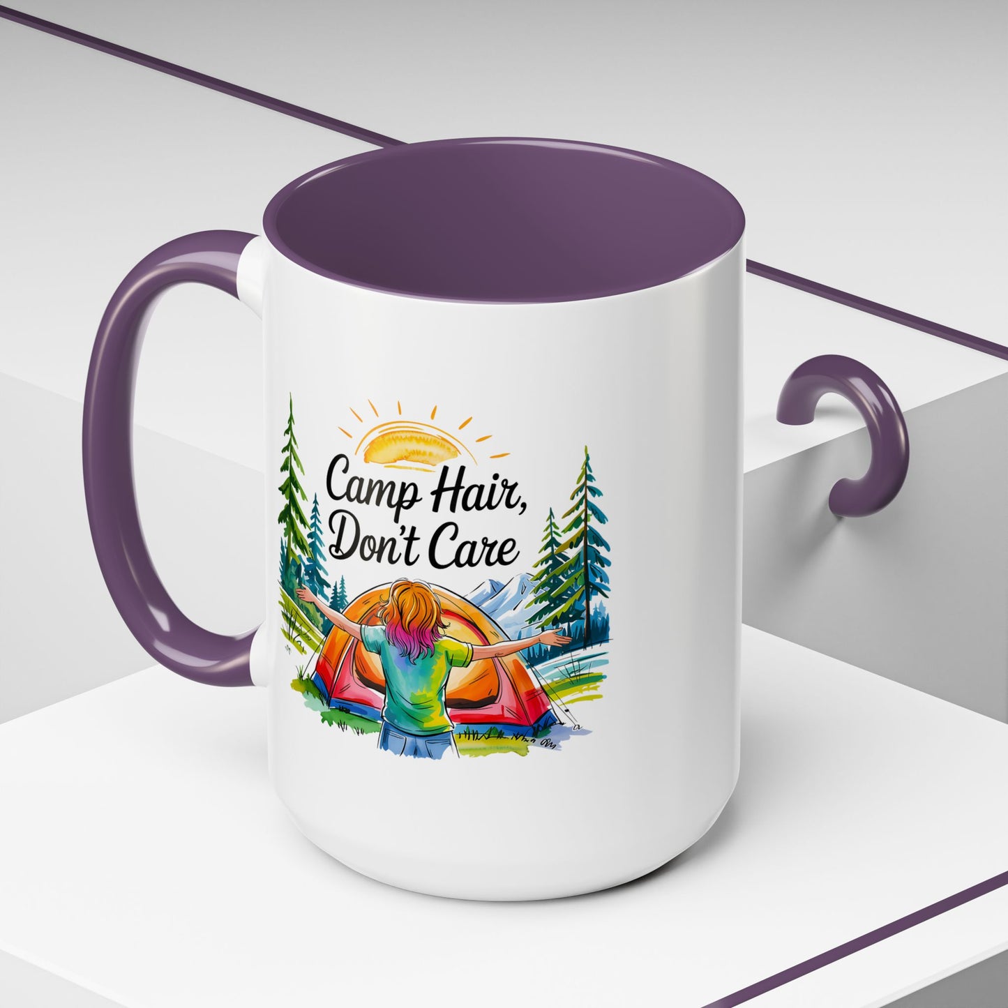 Adventure Mug - Camp Hair Don't Care