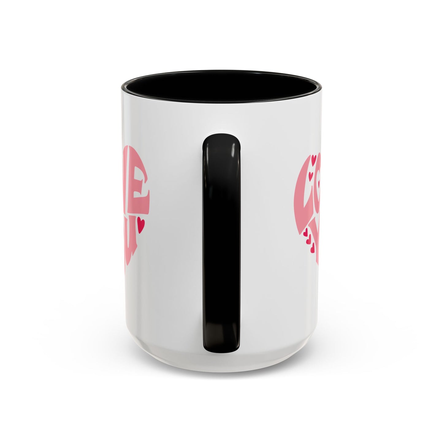 Valentine's Day Mug - Love You Heart Lettering