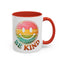 Motivation Mug - Retro Smiley Face Be Kind