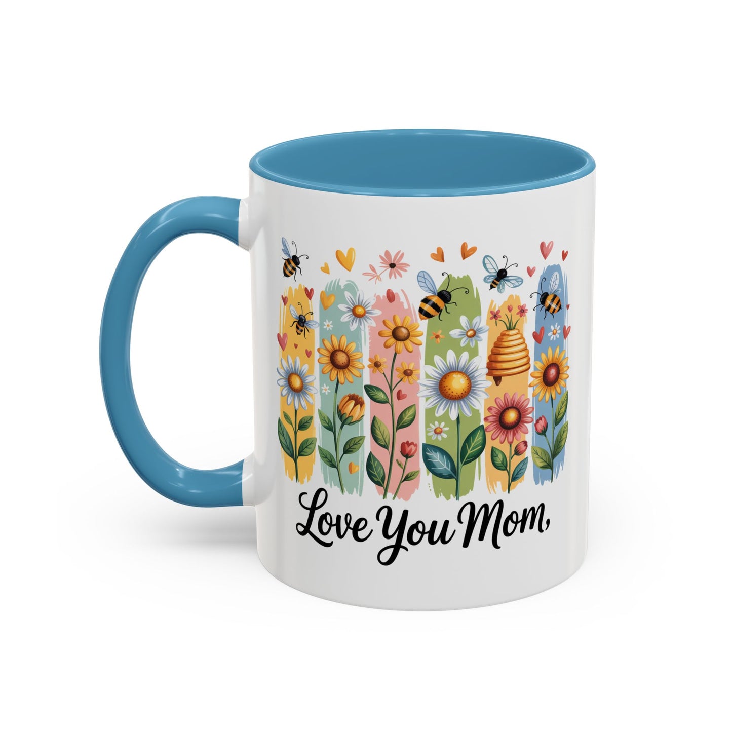 Mother's Day Mug - Love You Mom Beehive
